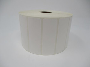 Brother 3" x 1" Thermal Transfer Synthetic Label | For Titan & Desktop Printers | Case of 4 Rolls - 2,750 Labels per Roll | BFS1B025076