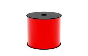 Brother 4" x 150' Thermal Transfer 2.8 mil Continuous Vinyl Red Label | For Titan & Desktop Printers | Case of 1 Roll | BMSLT404