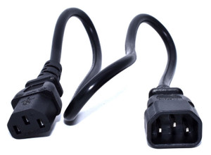 Zebra Cradle AC Line Cord - Short 0.5M | For Guardian Racks | CS-RAC-NA-IEC