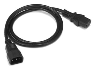 Zebra Network Switch AC Line Cord | For Guardian Racks | CS-RAC-NA-IEC-NTWRK