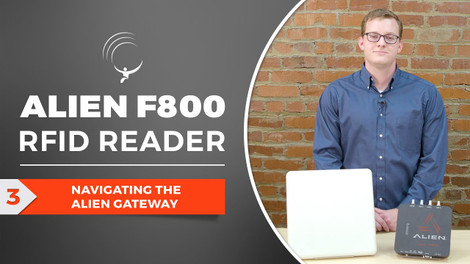 Alien F800 4-Port RFID Reader: Navigating the Alien Gateway Software
