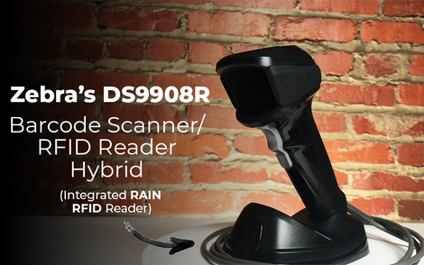 Zebra DS9908R Barcode Scanner/RFID Reader Hybrid