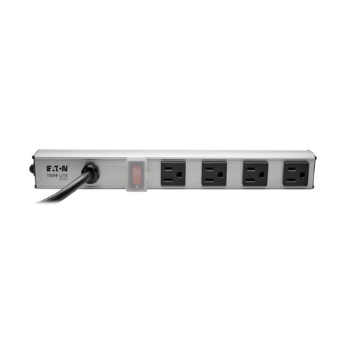 Eaton Tripp Lite PS120406 1800W 4-Outlet Power Strip 12 in. Mountable
 | PS120406