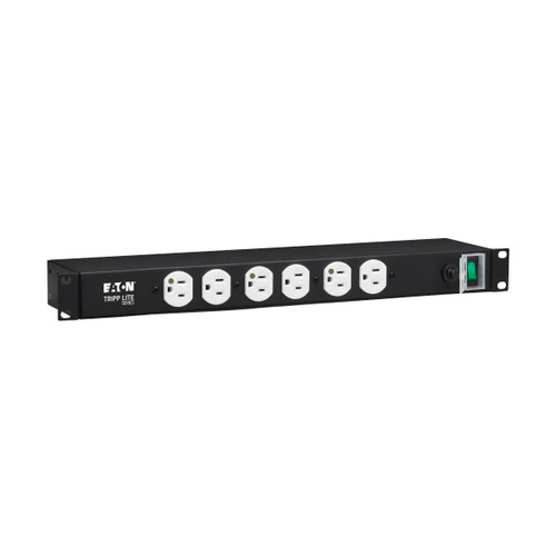 Eaton Tripp Lite RS1215-HG 12-Outlet Power Strip 1U Rack-Mount | Medical-Grade
 | RS1215-HG