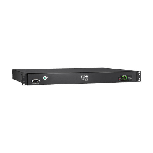 Eaton Tripp Lite PDUMH20HVATS 3.8kW ATS | Local Metered PDU | 8 C13 / 2 C19 Outlets | Dual C20 Inputs | 12 ft Cords | 1U Rack-Mount | TAA
 | PDUMH20HVATS