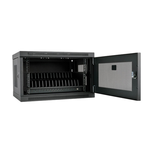 Eaton Tripp Lite CS16USB 16-Port 2.4A USB Charging Station Cabinet | Black Rack/Wall-Mount
 | CS16USB