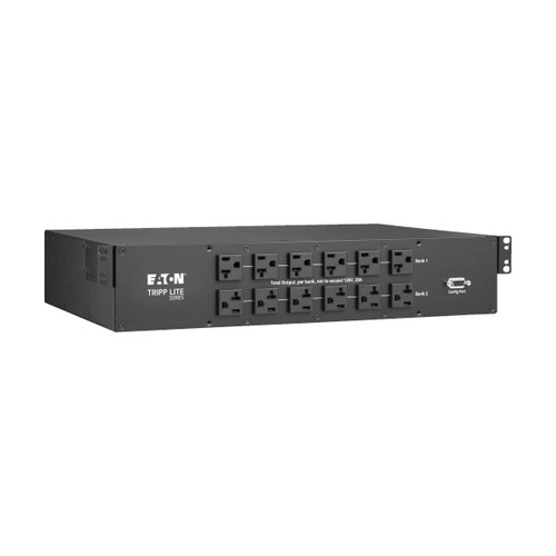 Eaton Tripp Lite PDUMNH30AT2 2.9kW ATS/Monitored PDU | 24 5-15/20R | 1 L5-30R | Dual L5-30P Input | 2U Rack-Mount
 | PDUMNH30AT2