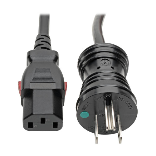 Eaton Tripp Lite P006-L25-HG15 15A 25 ft Hospital-Grade Power Cord | NEMA 5-15P to Locking C13
 | P006-L25-HG15