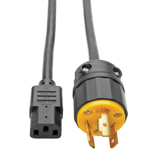 Eaton Tripp Lite P011-006 15A 6 ft NEMA L6-20P to C13 Computer Power Cord Black
 | P011-006