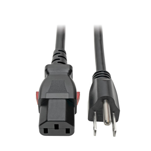 Eaton Tripp Lite P006-L01 1 ft NEMA 5-15P to Locking C13 Power Cord
 | P006-L01