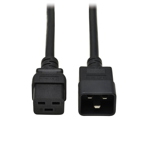 Eaton Tripp Lite P036-015-15A 15A C19 to C20 Power Extension Cord | 15 ft Black
 | P036-015-15A