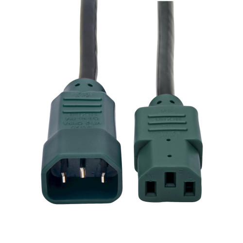 Eaton Tripp Lite P004-004-GN 10A 4 ft C13 to C14 PDU Power Cord Green
 | P004-004-GN
