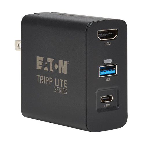 Eaton Tripp Lite U442-DOCK30 45W USB-C 4K HDMI Travel Dock and Charger
 | U442-DOCK30