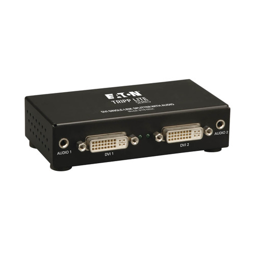 Eaton Tripp Lite B116-002A 2-Port 1920x1200 DVI Splitter with Audio | TAA Compliant
 | B116-002A