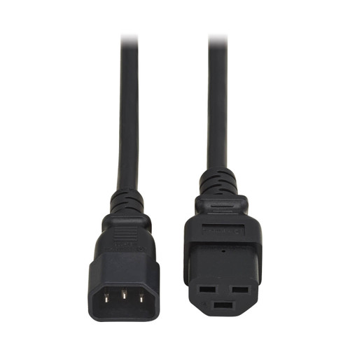 Eaton Tripp Lite P037-004 15A 4 ft C14 to C21 Heavy-Duty Power Cord Black
 | P037-004