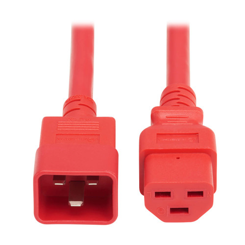 Eaton Tripp Lite P035-004-ARD 20A C20 to C21 Power Cable 4 ft Red
 | P035-004-ARD