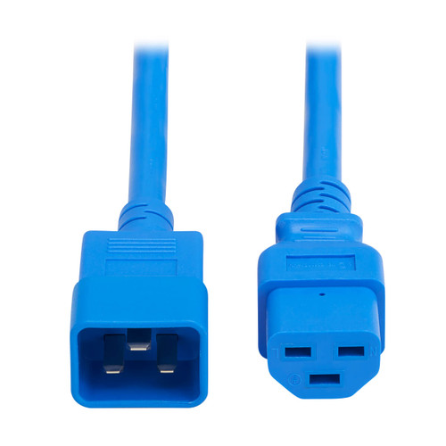 Eaton Tripp Lite P035-006-ABL 6 ft 20A C20 to C21 Power Cord | Blue
 | P035-006-ABL