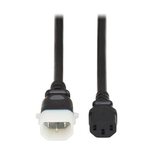 Eaton Tripp Lite P005-E10-6 15A 10 ft C13 to P-Lock C14 PDU Power Cord | 6 Pack, Black
 | P005-E10-6