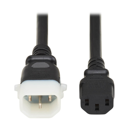Eaton Tripp Lite P005-E03-6 15A 3 ft C13 to P-Lock C14 PDU Power Cord 6-Pack Black
 | P005-E03-6