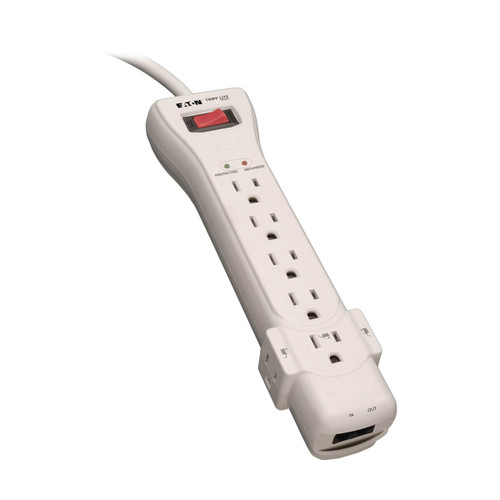 Eaton Tripp Lite SUPER7TEL 2520 Joules 7-Outlet Surge Protector | With Phone Protection
 | SUPER7TEL