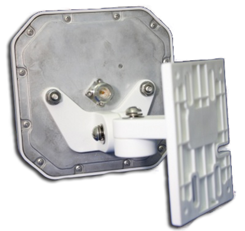 RFMAX Mounting Bracket for 5"x 5" RFID Mini-Antennas (White) | ALLPMTE-002