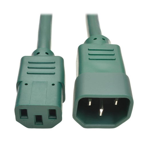 Eaton Tripp Lite P004-003-AGN 3 ft C13 to C14 PDU Power Cord Green
 | P004-003-AGN