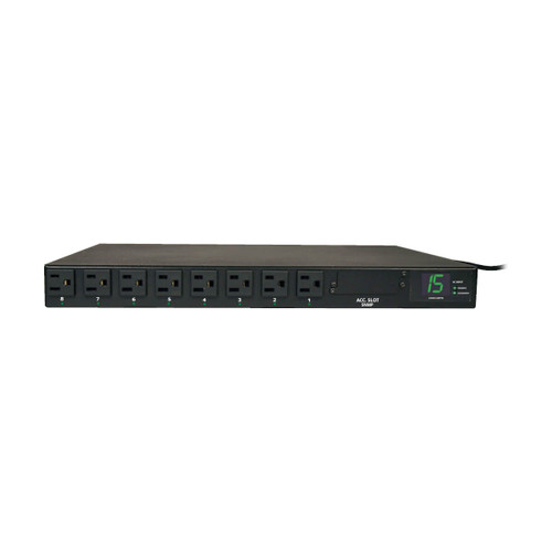 Eaton Tripp Lite PDUMH15AT 1.4kW ATS PDU | 8 NEMA 5-15R Outputs | 1U Rack-Mount
 | PDUMH15AT