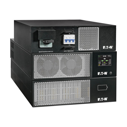 Eaton 93PX5KA 5000VA 5000W 3-Phase Online Double-Conversion UPS | L21-20P Input, 2x L21-20R Output, Rack-Mount, TAA
 | 93PX5KA