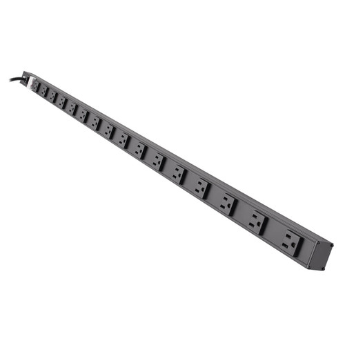 Eaton Tripp Lite PS4816B 15A 16-Outlet Power Strip 48 in. Black Housing
 | PS4816B
