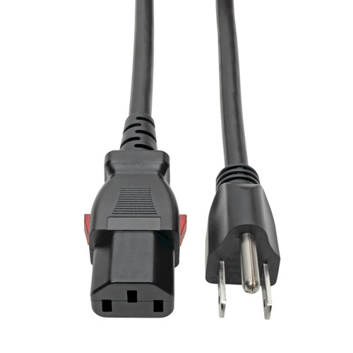 Eaton Tripp Lite P006-L03 3 ft NEMA 5-15P to Locking C13 Power Cable
 | P006-L03
