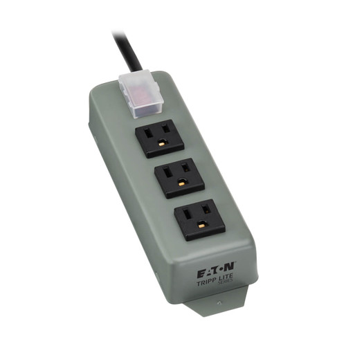 Eaton Tripp Lite 3SP9 3-Outlet 9 ft All-Metal Industrial Power Strip
 | 3SP9