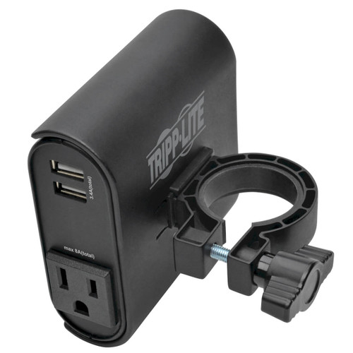 Eaton Tripp Lite DMACUSB 2-Port USB | 2-Outlet AC Charging Clip
 | DMACUSB