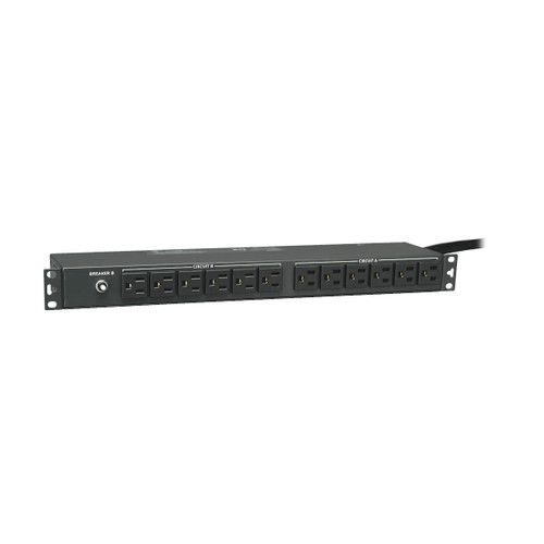 Eaton Tripp Lite PDU1215 1.8kW 13-Outlet Basic PDU | 1U Rack-Mount
