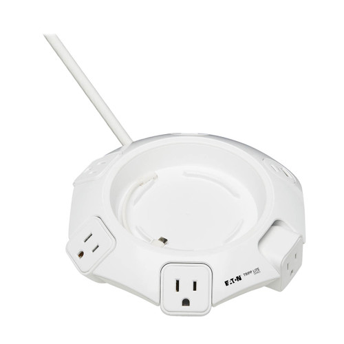 Eaton Tripp Lite TLP410UCUFOAM 1080 Joules 4-Outlet Surge Protector | 1x USB-C | 3x USB-A | Antimicrobial
 | TLP410UCUFOAM