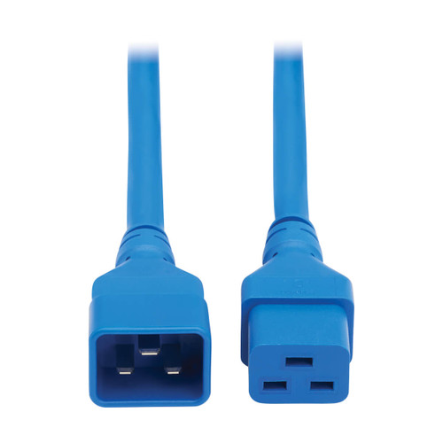 Eaton Tripp Lite P036-006-ABL 20A 6 ft Power Extension Cord | C20 to C19, Blue
 | P036-006-ABL