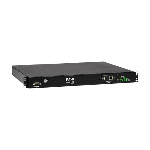 Eaton Tripp Lite PDUMH20HVATNET 3.8kW Switched ATS PDU | 8 C13 / 2 C19 Outlets | 1U Rack-Mount
 | PDUMH20HVATNET