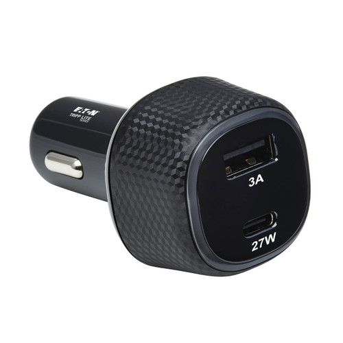 Eaton Tripp Lite U280-C02-45W-1B 45W Dual-Port USB Car Charger | Black
 | U280-C02-45W-1B