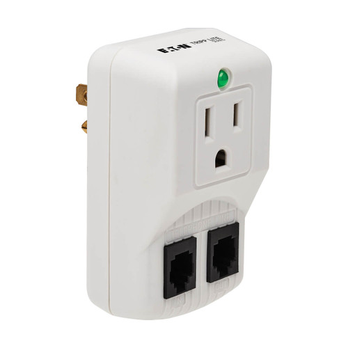 Eaton Tripp Lite TRAVELCUBE 750 Joules 1-Outlet Portable Surge Protector | Direct Plug-In
 | TRAVELCUBE