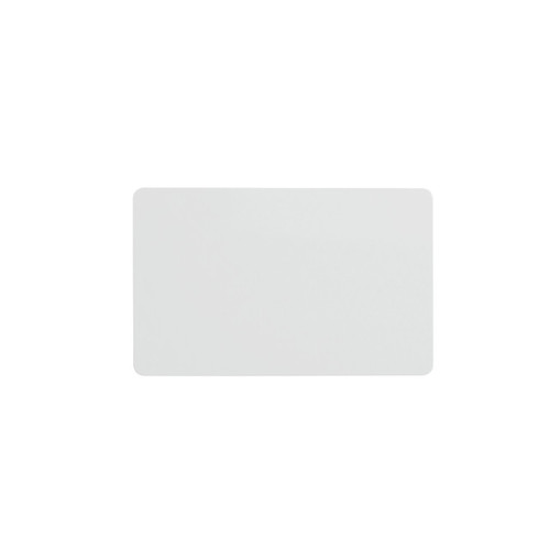 Zebra White Recycled PVC Blank Cards | 30 mil | Case of 500 Cards | 104523-170-CASE [Clearance]