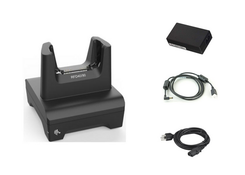 Zebra 1-Slot Charging ShareCradle for RFD40 & RFD90 Sleds | CRD1S0T-RFD49-UNIV-CHG-1R-KIT [CLEARANCE]