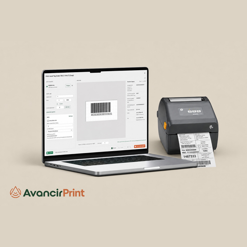 Avancir Print Barcode & RFID Label Printing