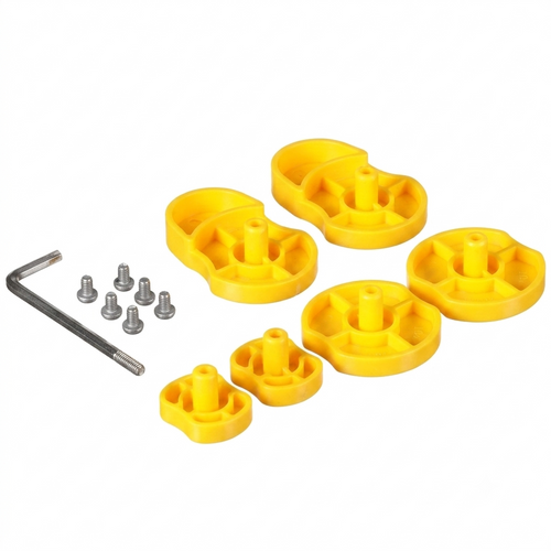 Zebra Media Core Adapters for 1.5-Inch, 2-Inch & 3-Inch Media Cores | 2 of Each Size (6 Adapters Total) | P1080383-022