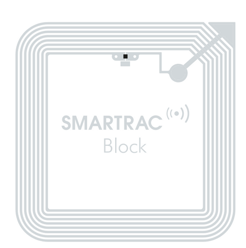 Avery Dennison Smartrac Block Lite NFC/HF RFID Paper Tag | NXP ICODE SLIX2 | 3002987