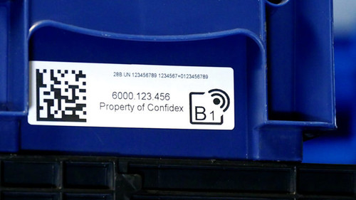 Confidex Carrier KLT™ RFID Label | Monza 4E [Clearance] | 3003340-C