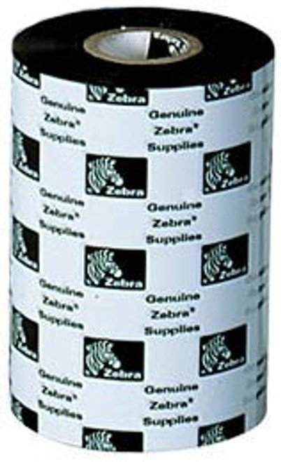 Zebra 5555 Standard Industrial Wax-Resin Ribbon | 05555BK11045-ROLL/05555BK11045-CASE
