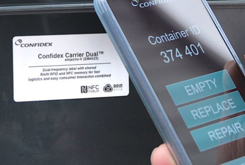 Confidex Carrier Dual™ Frequency UHF RFID/NFC Label (EM4425) | 3003473/3004087
