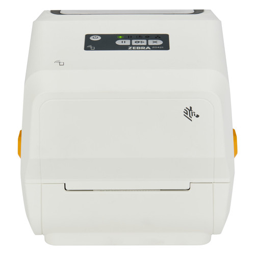 Zebra ZD421T-HC Thermal Transfer Desktop Printer for Healthcare (ZD4AH42-301E00EZ) - Front 01