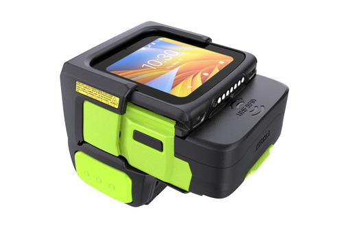 Zebra WS50 Wearable Mobile Computer with RFID | Converged Back of