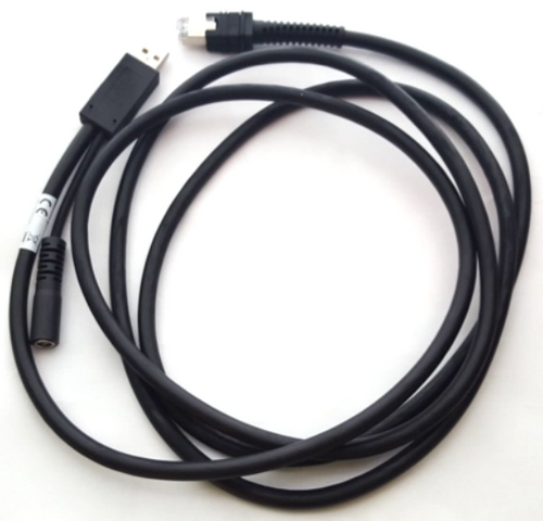 Zebra 7 ft Shielded USB Cable | For DS3600 & DS4600 Scanners | CBA-U42-S07PAR