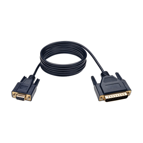 Eaton Tripp Lite P456-006 6 ft DB9 Female to DB25 Male Serial Cable | P456-006